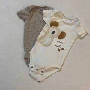 Carter's Child of Mine Baby Boy Bodysuits, Koala & Abstract